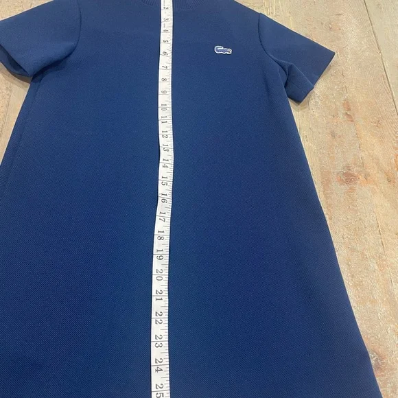 Vintage 60’s Lacoste Mini Dress/tennis Dress Vintage Size 10 - Picture 3 of 6